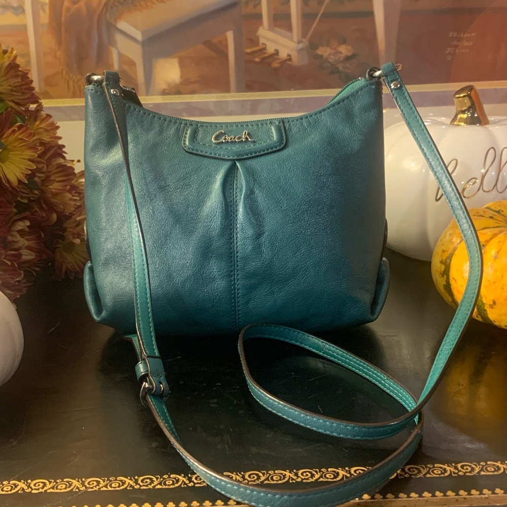 Coach Teal Crossbody Bag